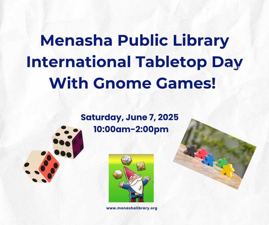 International Tabletop Day With Gnome Games! Saturday, June 7, 2025